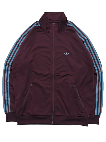 楽天市場】【送料無料】ADIDAS BECKENBAUER TRACKTOP-MAROON【HBN85