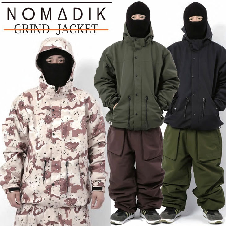 楽天市場】24-25 NOMADIK ノマディック ウエアー GRIND JACKET