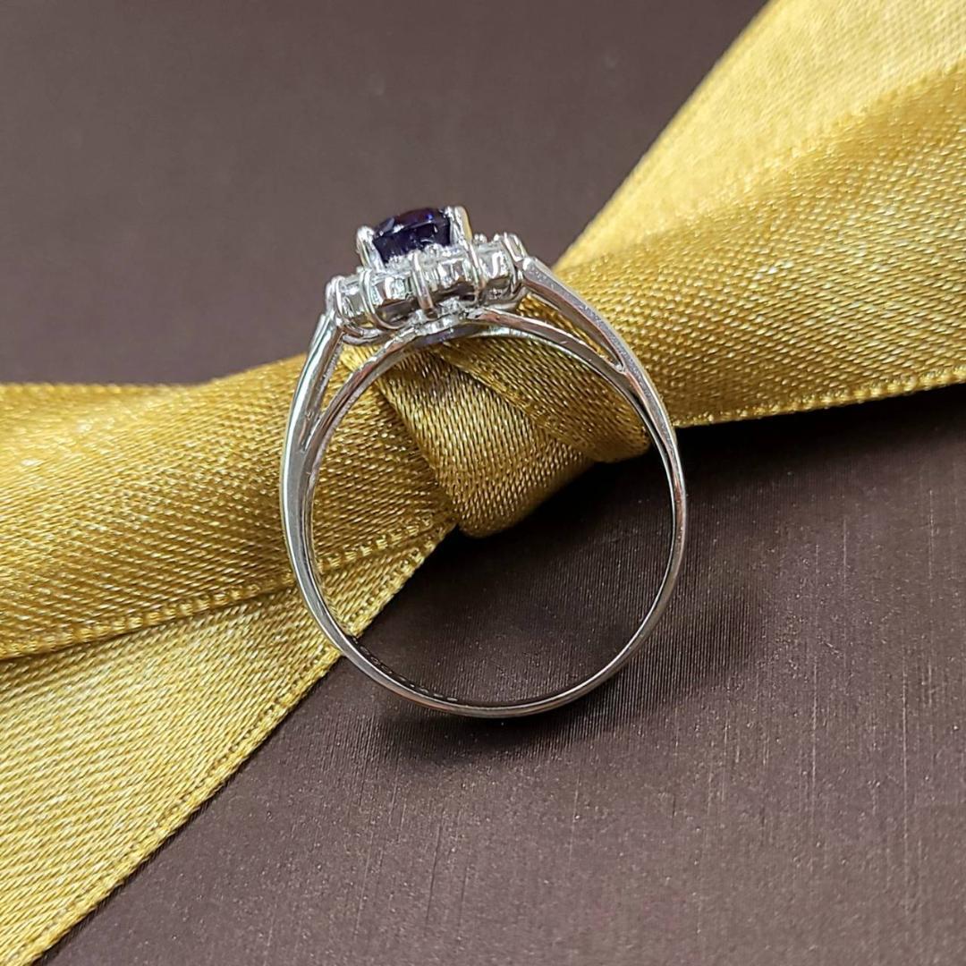 楽天市場】サファイア リング 指輪 ロイヤルブルー サファイヤ 1.495ct