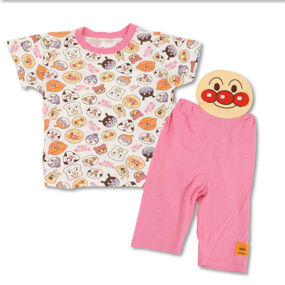 楽天市場】アンパンマン パジャマ ベビー 半袖 腹あて はらあて 綿100