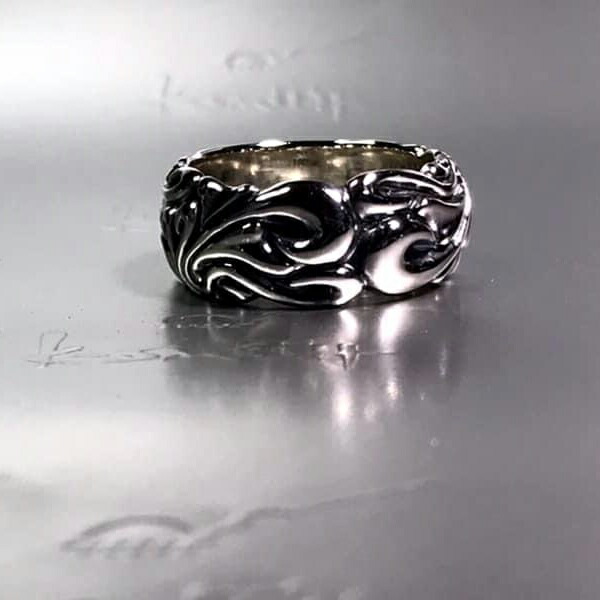 楽天市場】K-SMITH アラベスク デザイン シルバーリング 11〜21号