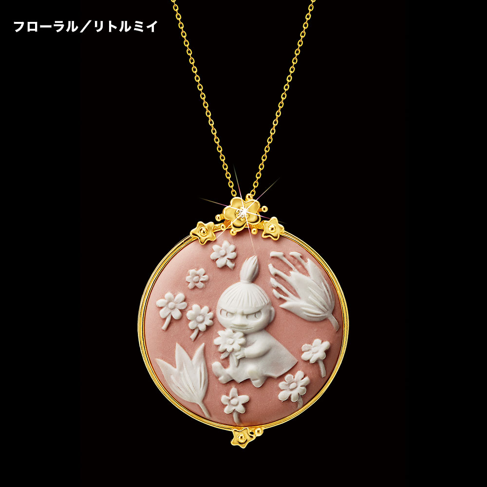 楽天市場】[MOOMIN/ムーミン] 磁器カメオペンダント しあわせの