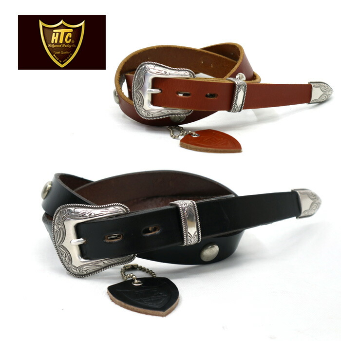 楽天市場】HTC USA 793-4971010 WESTERN ROUND STUDS 60 BELT ブラック