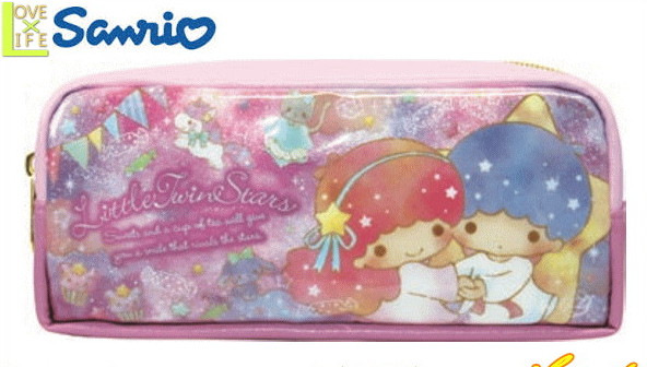 楽天市場】【サンリオ】ラメ入りレイヤーポーチ【リトルツインスターズ