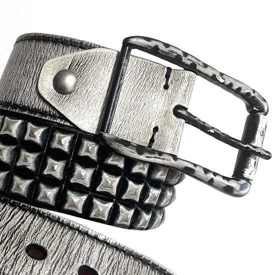 楽天市場】ベルト メンズ スタッズベルト V系 ベルト ピラミッド