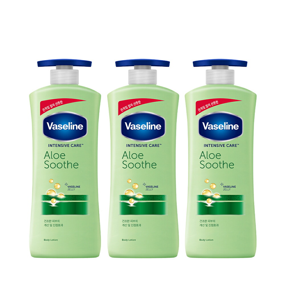 楽天市場】ヴァセリン ボディーローション 600ml 3本セット