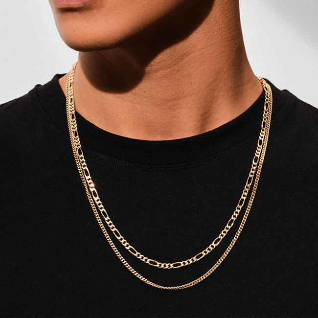 楽天市場】TOMWOOD トムウッド Curb Chain M Gold-24.5 ゴールド