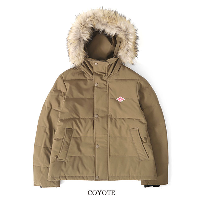 楽天市場】DANTON ダントン ファー付 キルティング ショートダウン