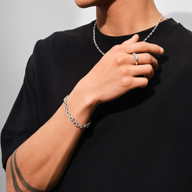 楽天市場】TOMWOOD トムウッド Vintage Bracelet 7.7 inch シルバー