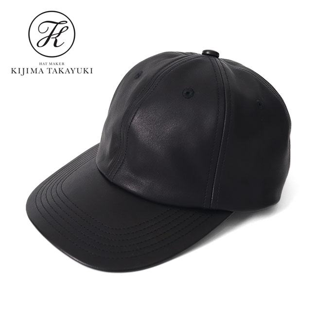 楽天市場】kijima takayuki キャップ（カラーブラック）（帽子｜バッグ