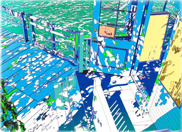 楽天市場】鈴木英人「フィッシャーマンズ テーブル 2001」-FISHERMAN'S