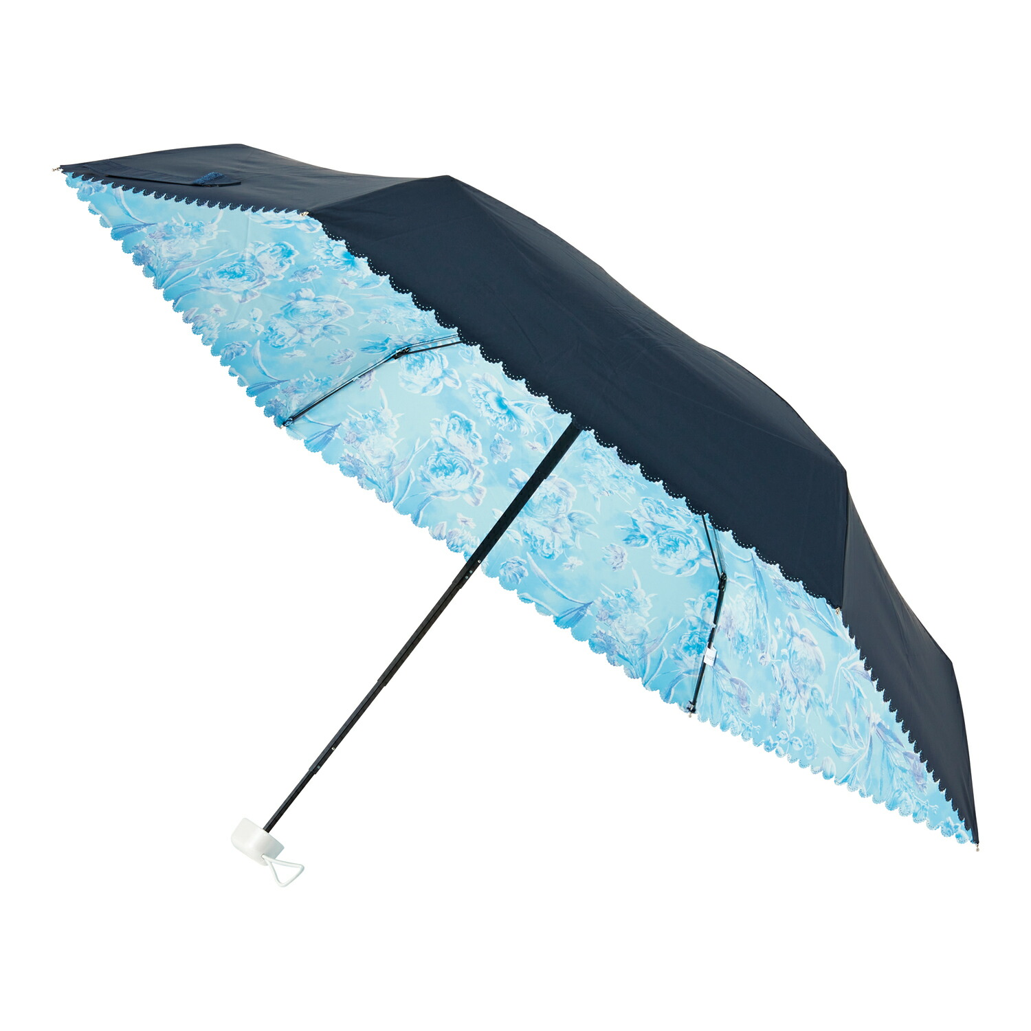 楽天市場】estaa 折傘 一級遮光 BP-BTSlight フラワーグラデ 晴雨兼用