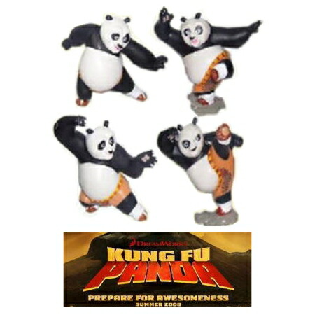 楽天市場】カンフー・パンダ コレクション フィギュア ポー 4体セット