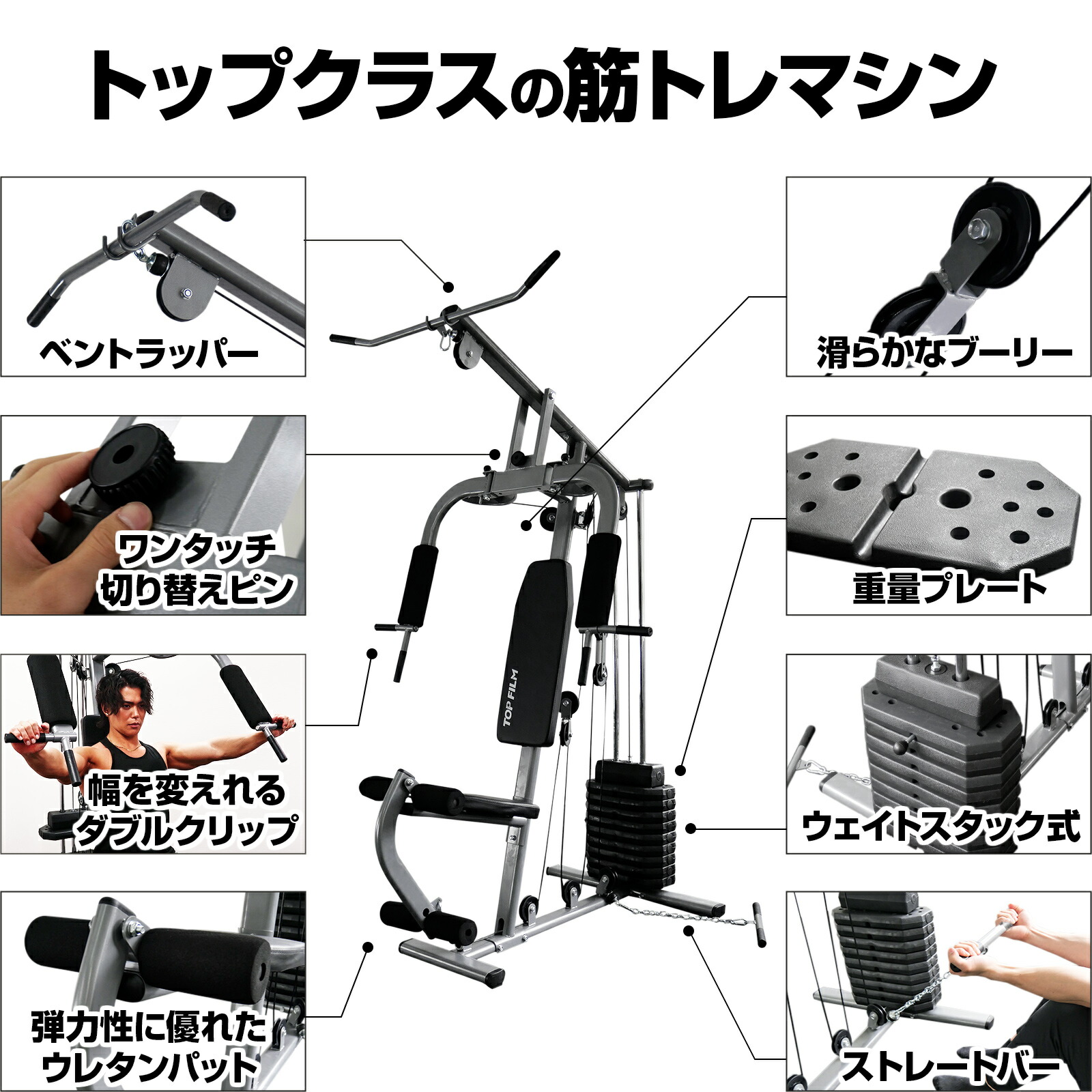 楽天市場】【5日はP最大10倍&1,000円OFFcp！】ホームジム マルチホーム