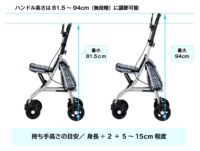 楽天市場】【楽天スーパーSALE特価】シルバーカー 【幸和製作所