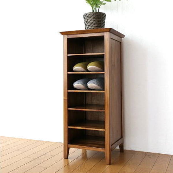 楽天市場】スリッパラック 天然木 木製 無垢材 6足 玄関収納 シンプル