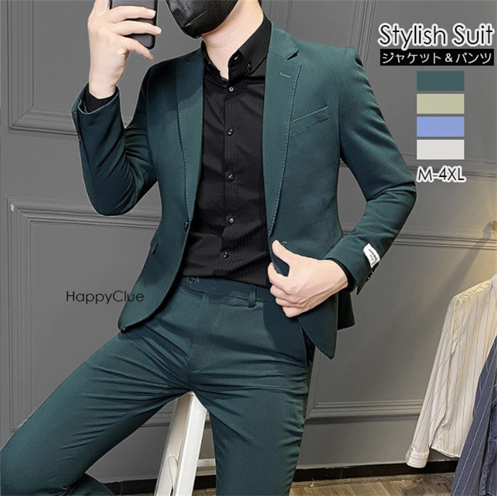 楽天市場】セットアップ メンズスーツ カジュアルスーツ タキシード