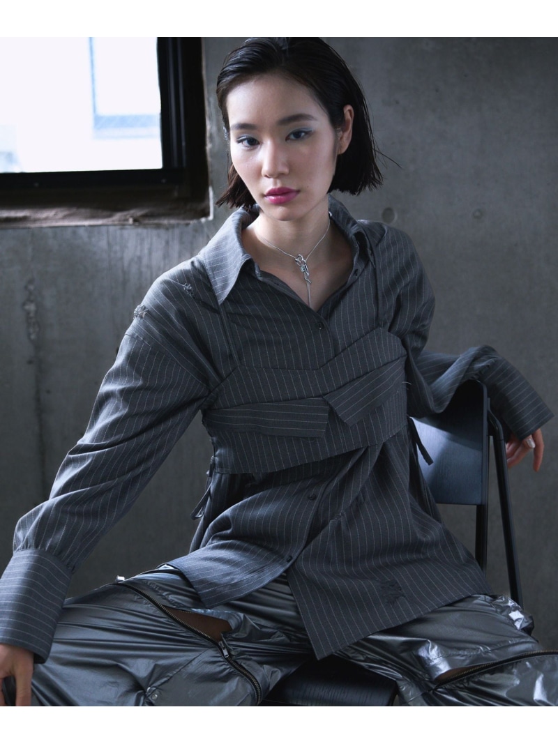 楽天市場】2Pビスチェ*シャツ HARE ハレ トップス シャツ・ブラウス