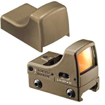 楽天市場】東京マルイ H&K MP7 A1 TAN 純正 ドットサイトセット （ガス