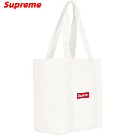 楽天市場】【Supreme Canvas Tote White シュプリーム キャンバス