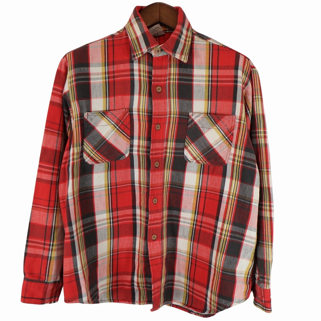 楽天市場】70年代 USA製 BIG MAC ビッグマック ネルシャツ 長袖シャツ