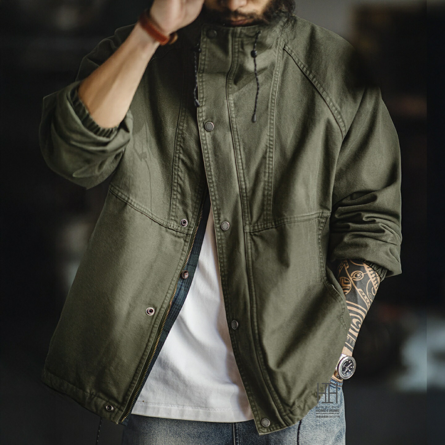 楽天市場】M65 ジャケット メンズ ショート丈 モッズコート Simple M