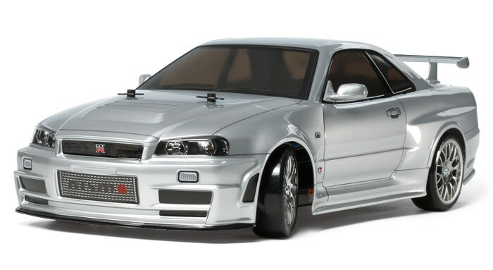 タミヤ 1/10 電動RCカーシリーズ No.605 ニスモ R34 GT-R Z-tune (TT
