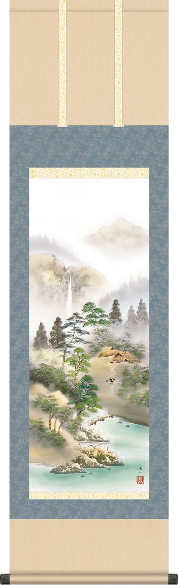 絵画 彩色山水 掛軸」の人気商品一覧 | 安い商品を通販サイトから探す