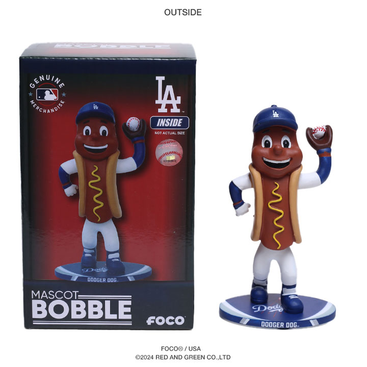 楽天市場】FOCO ドジャース スタジアム ドジャードッグ バブルヘッド