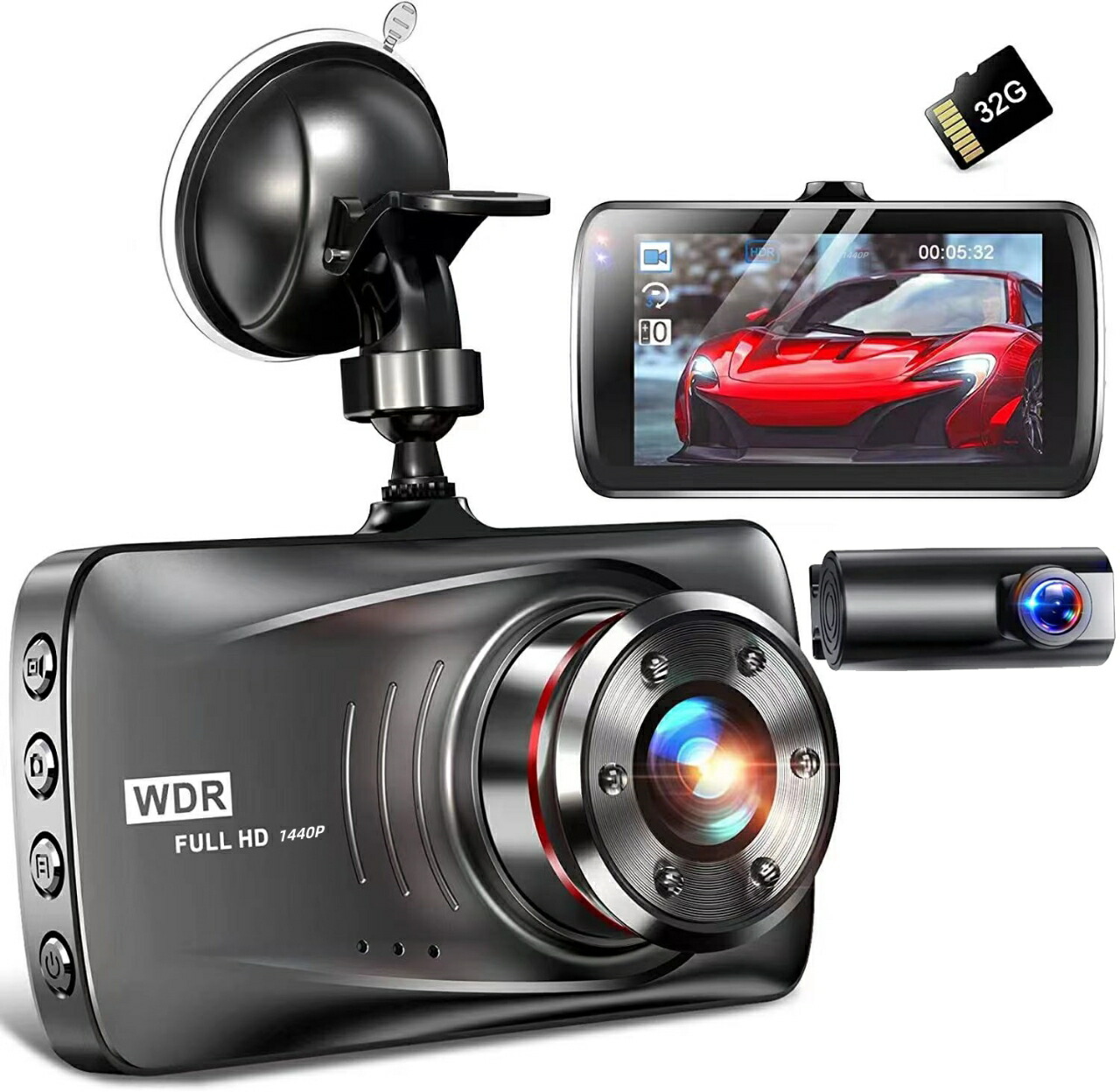 楽天市場】【クーポンで5980円】【即日発送】ドライブレコーダー 前後