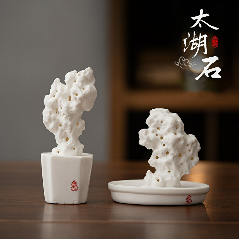 楽天市場】IwaiLoft 蘇州 太湖石 （たいこせき）置物 飾り石 卓上 奇石