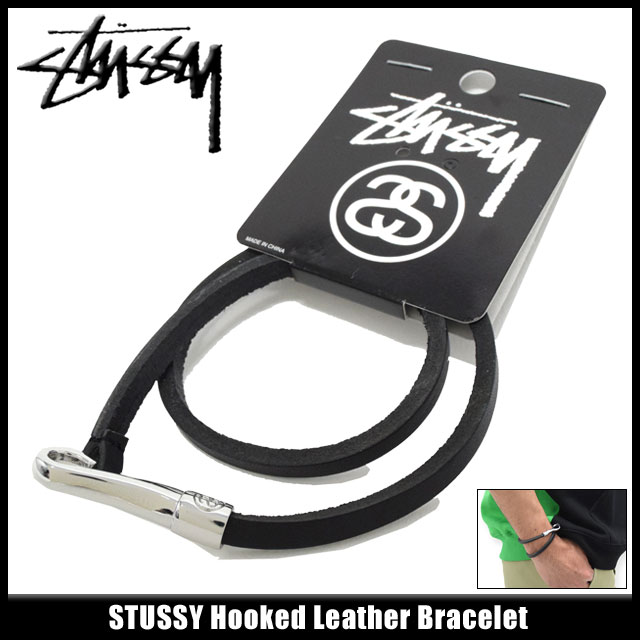 楽天市場】ステューシー STUSSY ブレスレット Hooked Leather(stussy