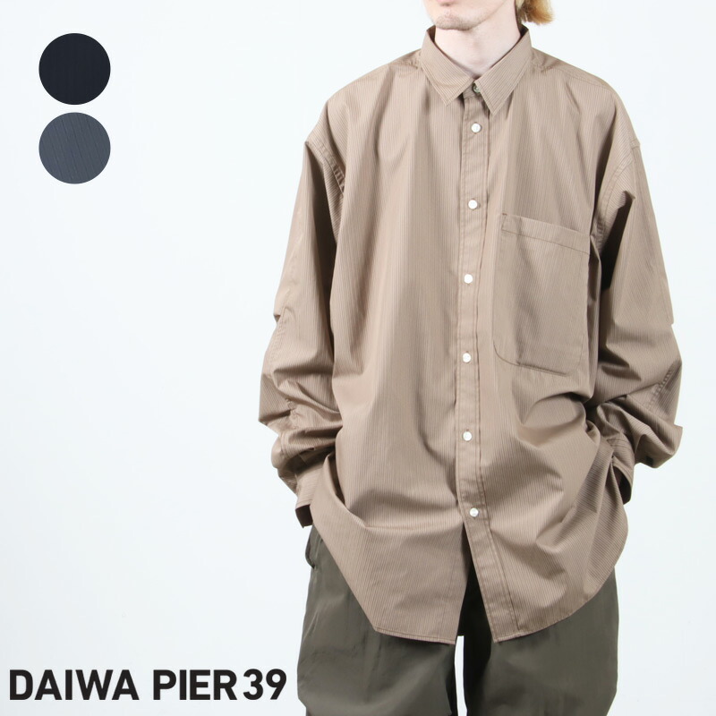 楽天市場】DAIWA PIER39 ダイワピア39 TECH REGULAR STRIPE SHIRT L/S