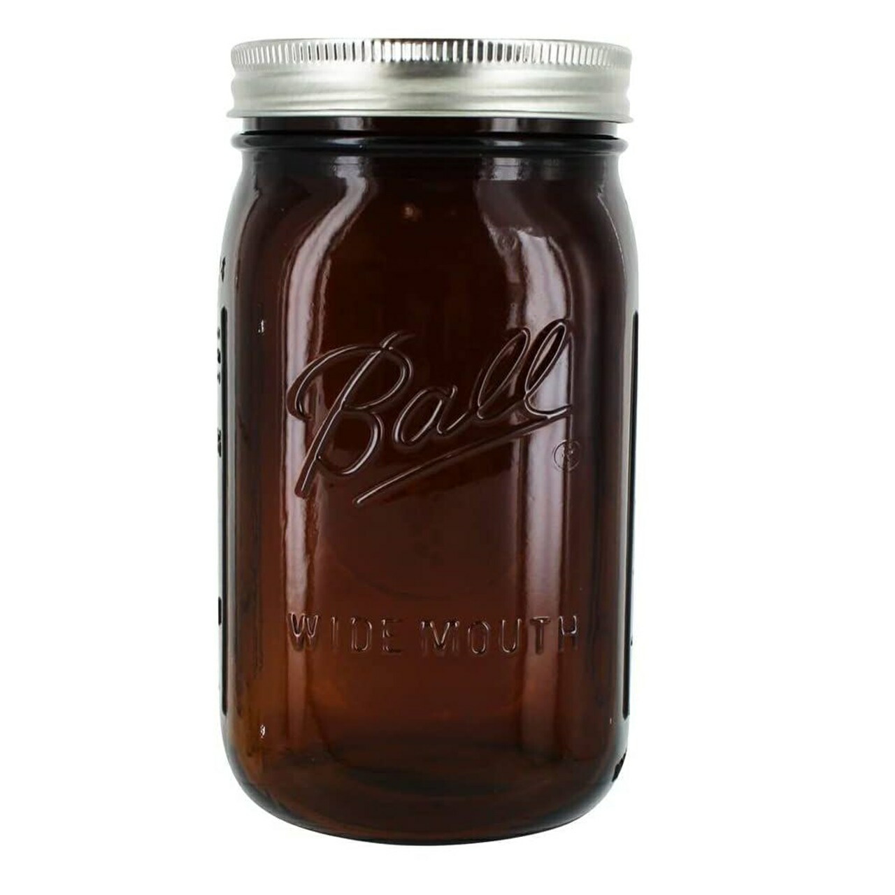 楽天市場】ボール ビンテージ メイソンジャー 32oz アンバー 【ワイド