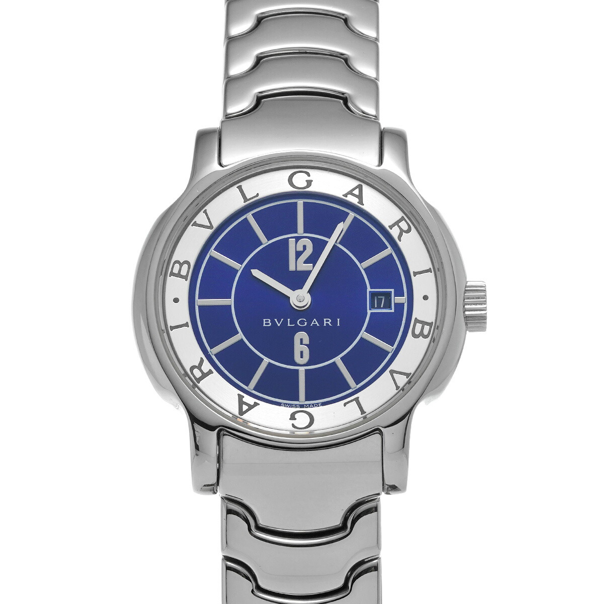 楽天市場】ブルガリ BVLGARI ソロテンポ ST29S ブルー レディース
