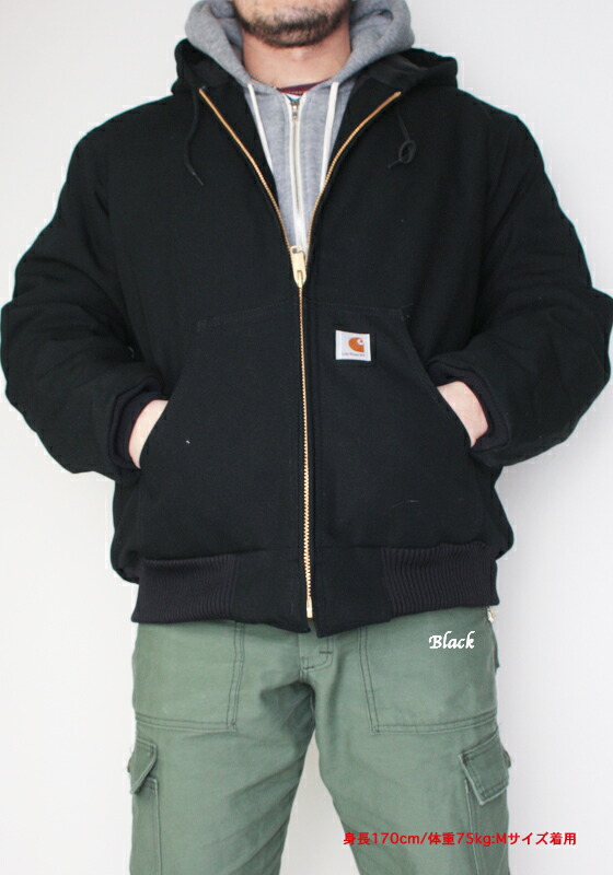 楽天市場】カーハート アクティブ ジャケット Carhartt 裏キルト