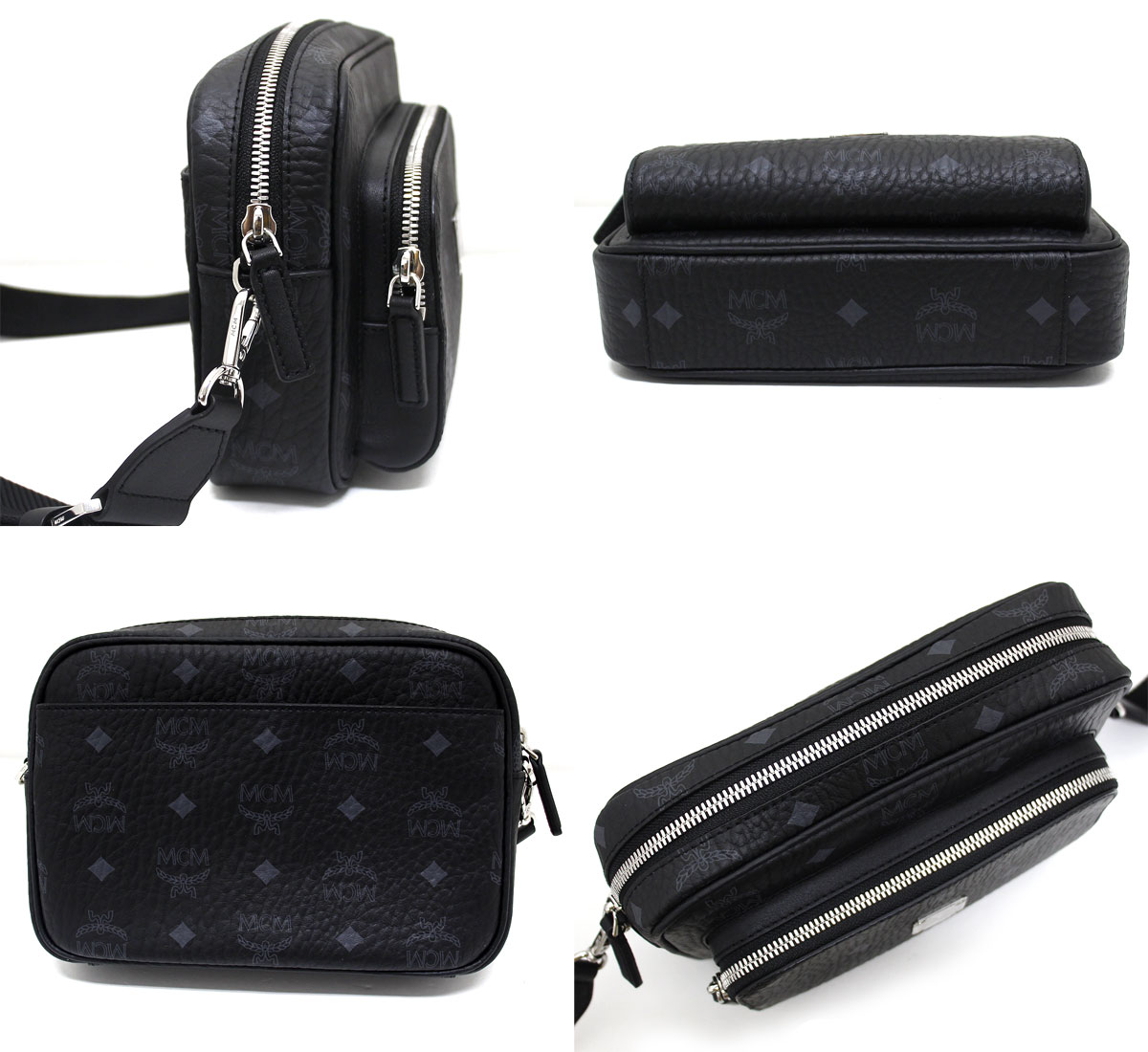 楽天市場】MCM エムシーエム MMRAAKC02BK001 Aren クロスボディ