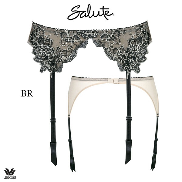 楽天市場】50%OFF ワコール サルート 57G ガーターベルト GTJ657 M