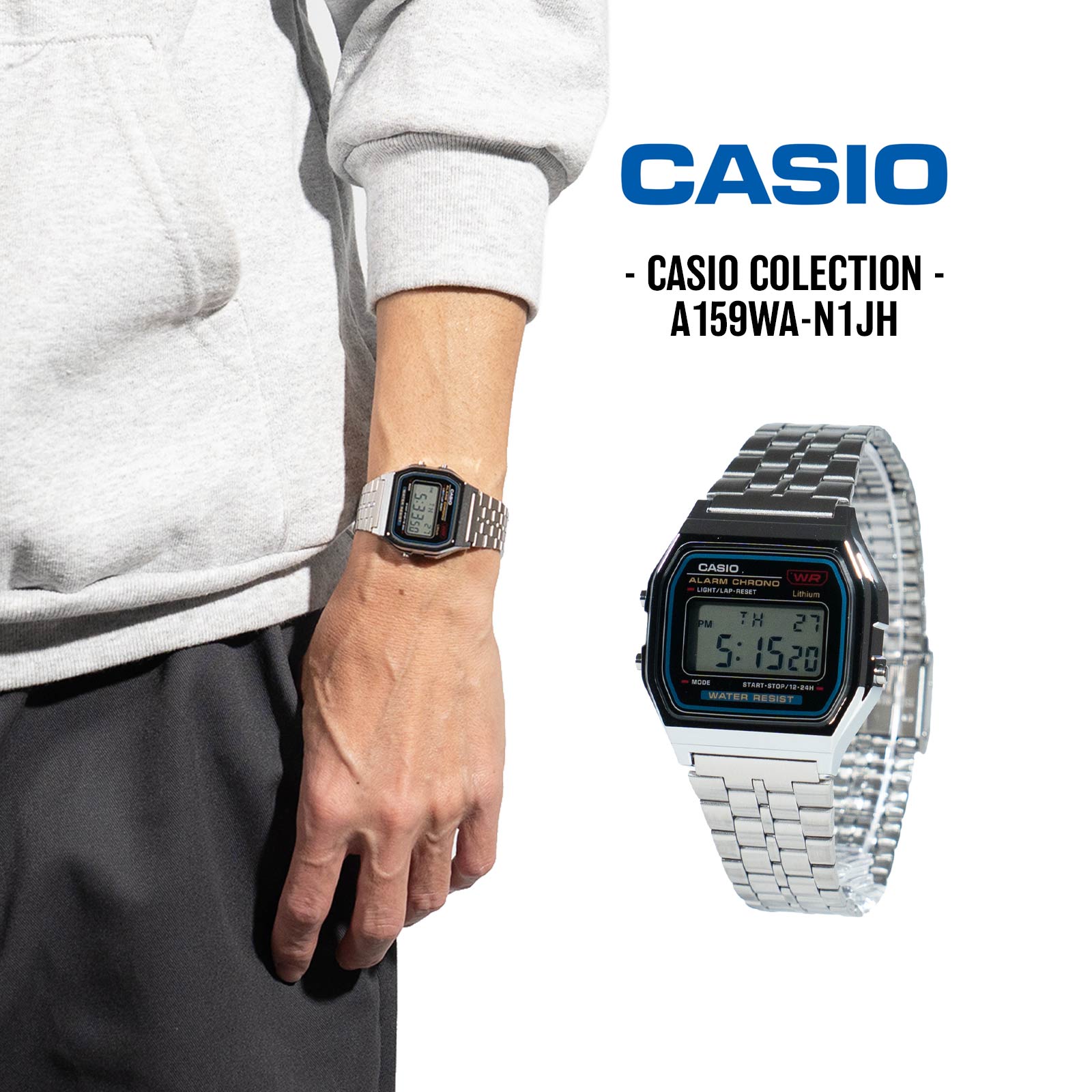 楽天市場】【クーポン配布中】カシオ CASIO A159WA-N1JH ｜ メンズ