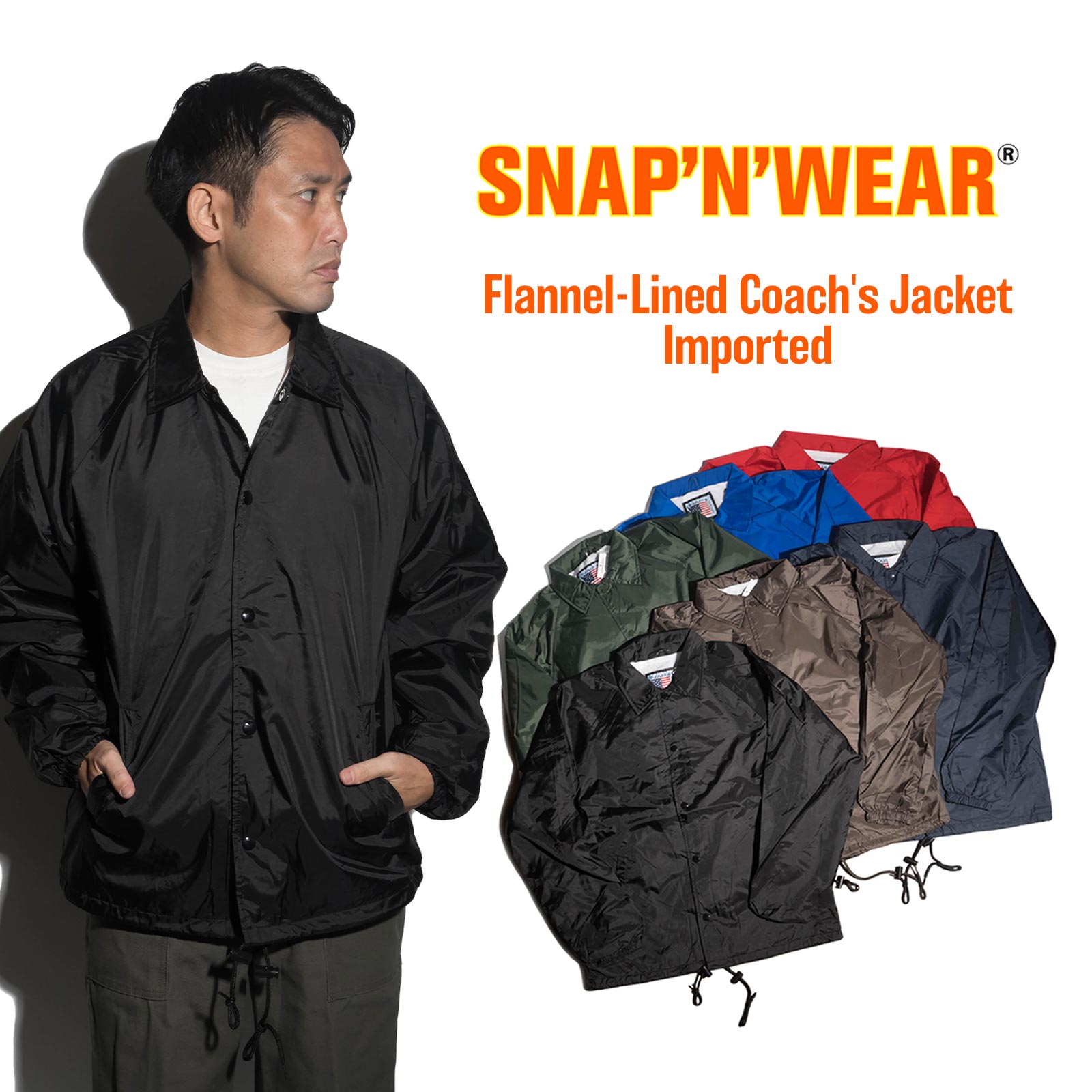 楽天市場】【クーポン配布中】スナップンウエア SNAP'N'WEAR #8200-L