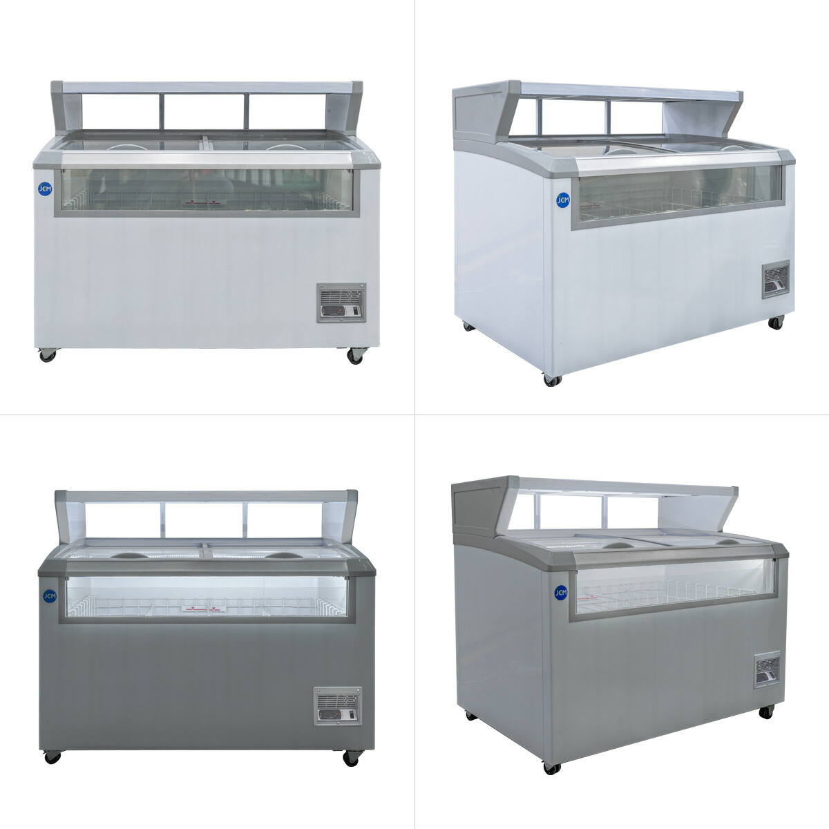 Neko157 専用2台JCM冷凍ショーケース 冷凍庫 ワイヤーバスケット付き