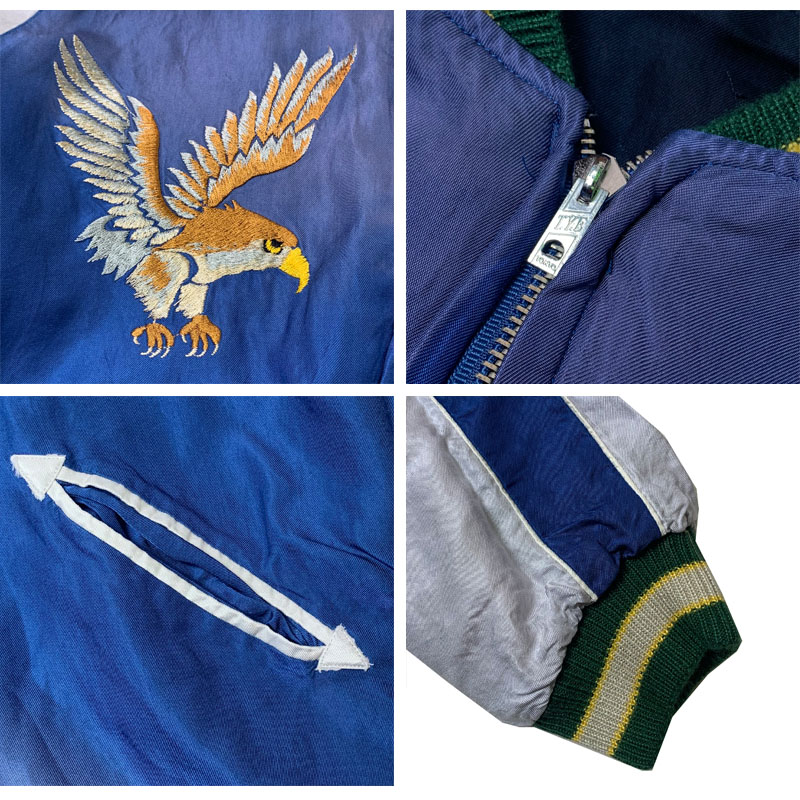 楽天市場】テーラー東洋 リバーシブル スカジャン エイジングモデル