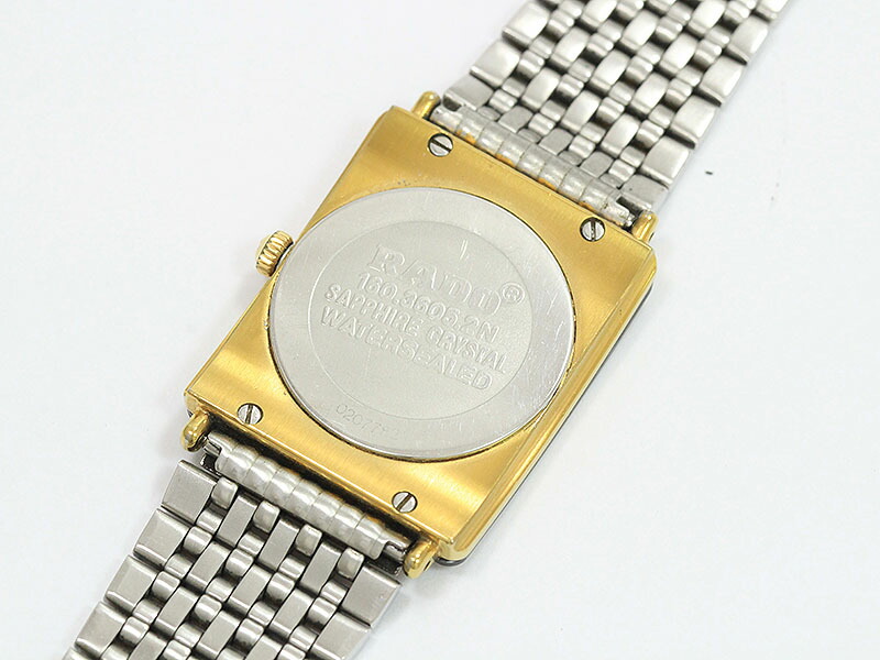 楽天市場】RADO(ラドー) フロ−レンス コンビ 160.3605.2N シルバー