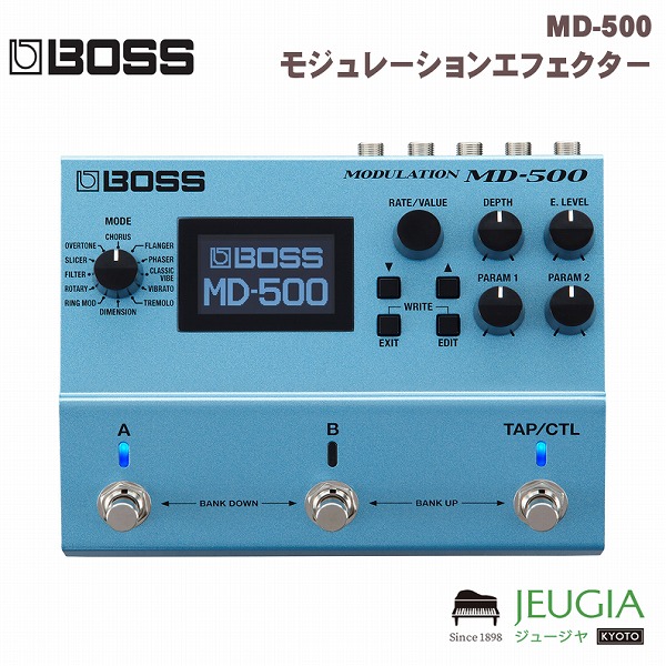 楽天市場】BOSS MD-500 モジュレーションエフェクター : 京都 JEUGIA