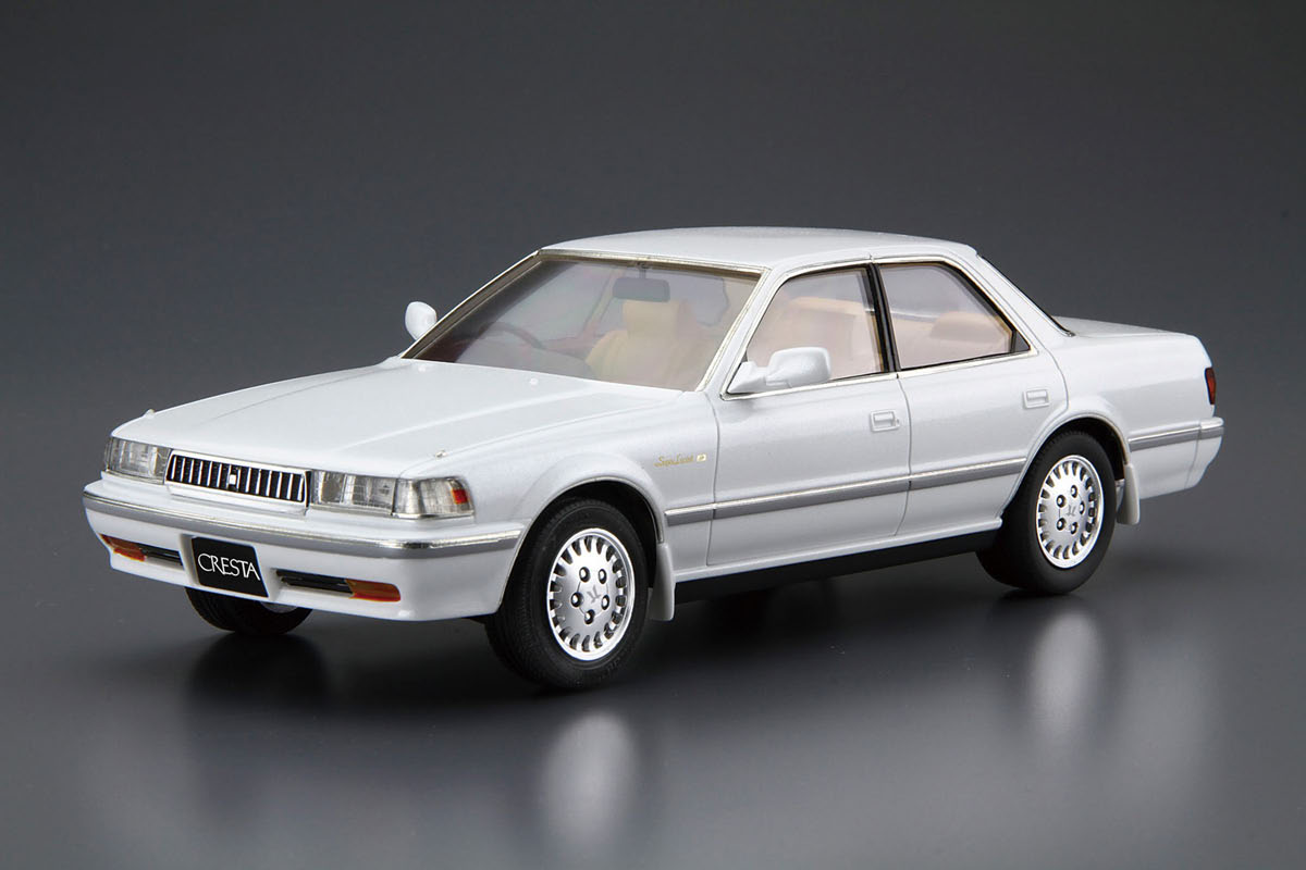 青島文化教材社 1/24 ザ・モデルカー No.81 トヨタ JZX81 クレスタ 2.5