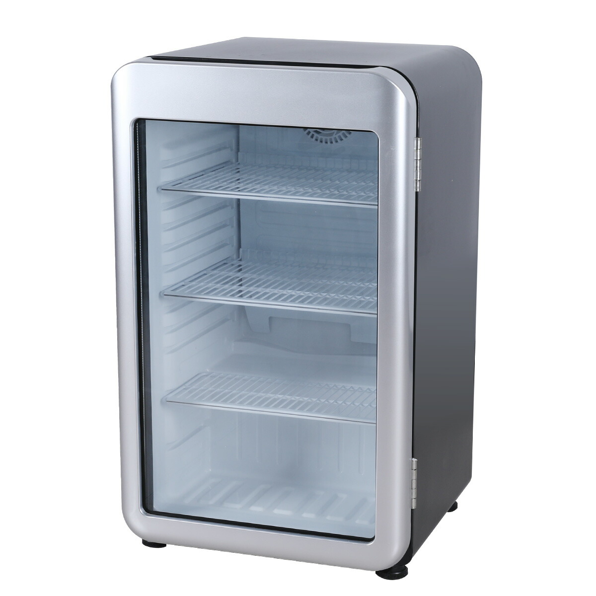 楽天市場】【春分セール！】 95L 黒 レトロ 冷蔵ショーケース 小型 HJR