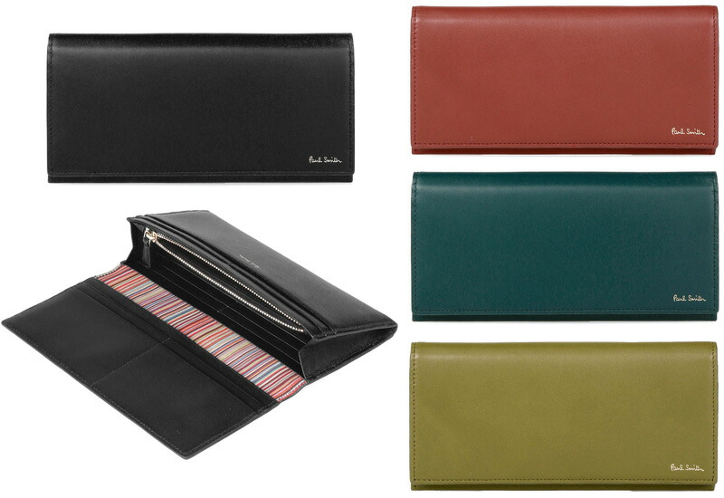 楽天市場】ポールスミス 長財布 インサイド マルチストライプの通販