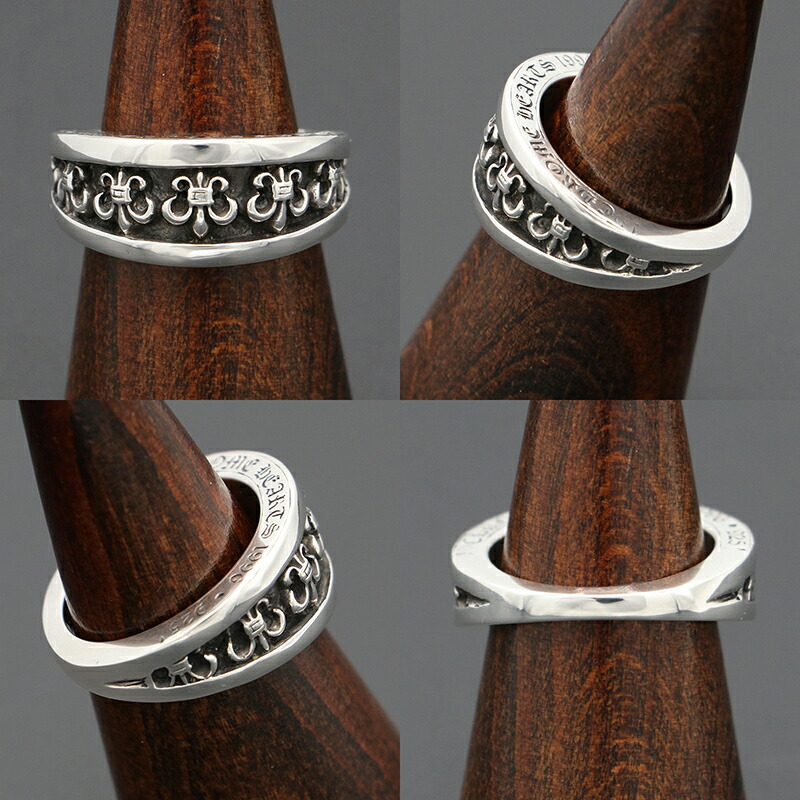 楽天市場】クロムハーツ【CHROMEHEARTS】BSフレア/ナローVバンドリング