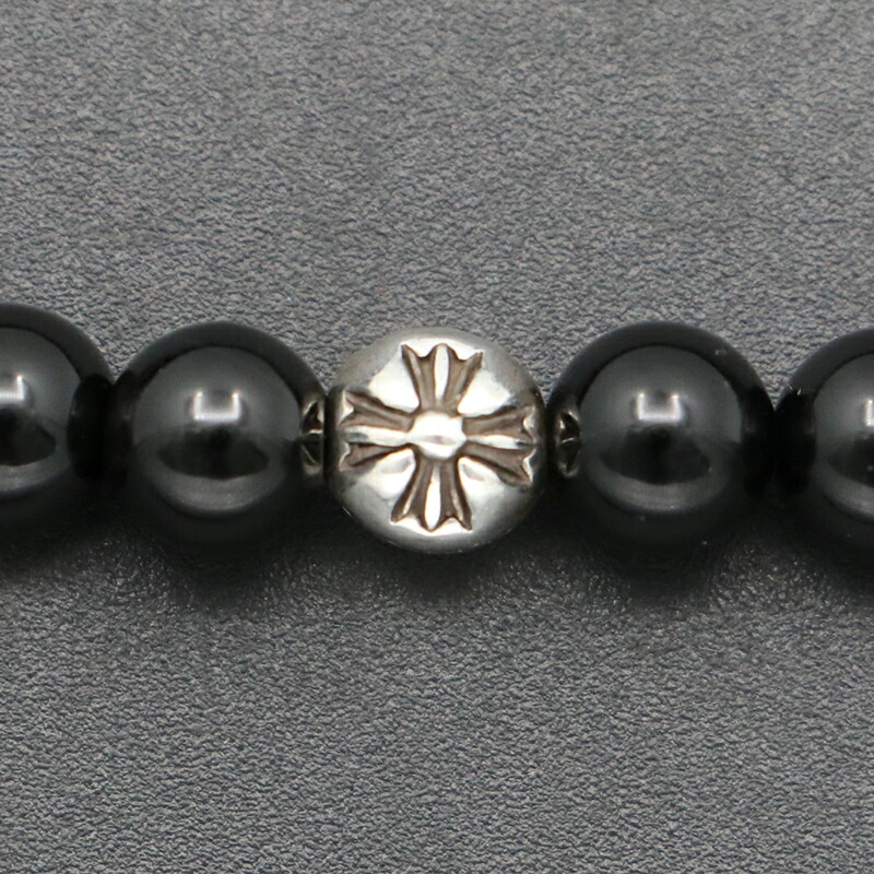 楽天市場】クロムハーツ【CHROMEHEARTS】 ビーズブレスレット/ブラック