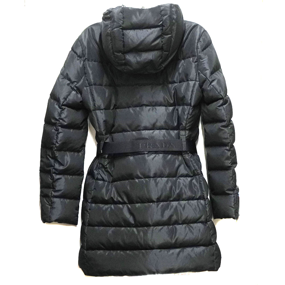 楽天市場】プラダ Prada 290364 ベルト付きダウンコート サイズ：42